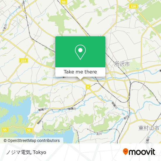 ノジマ電気 map