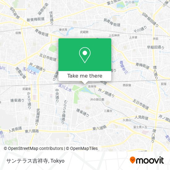 サンテラス吉祥寺 map