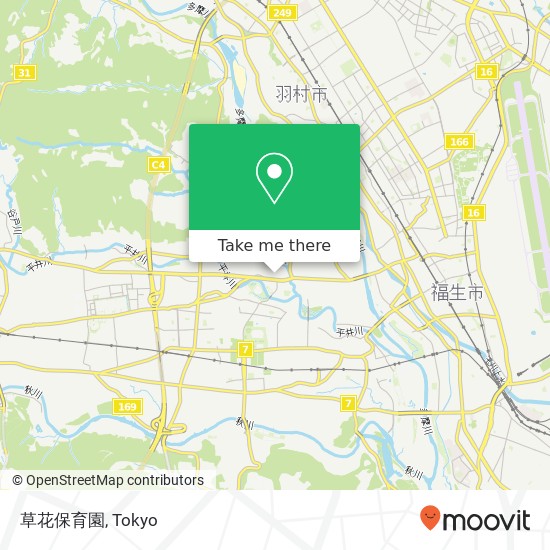 草花保育園 map