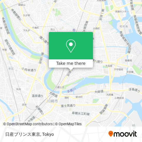 日産プリンス東京 map