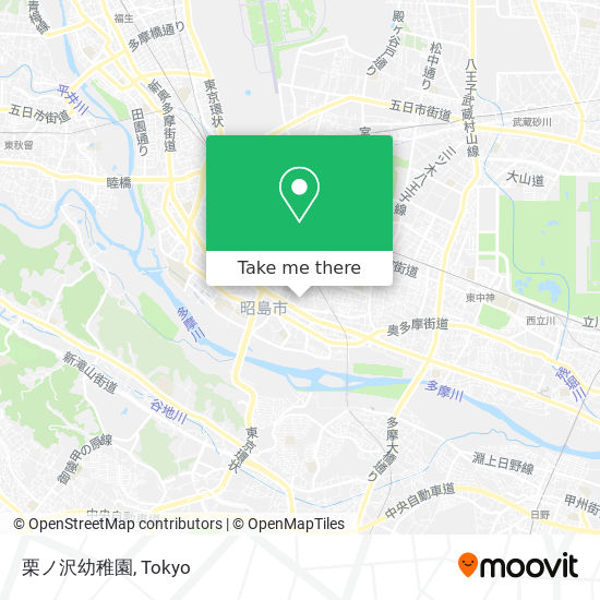 栗ノ沢幼稚園 map