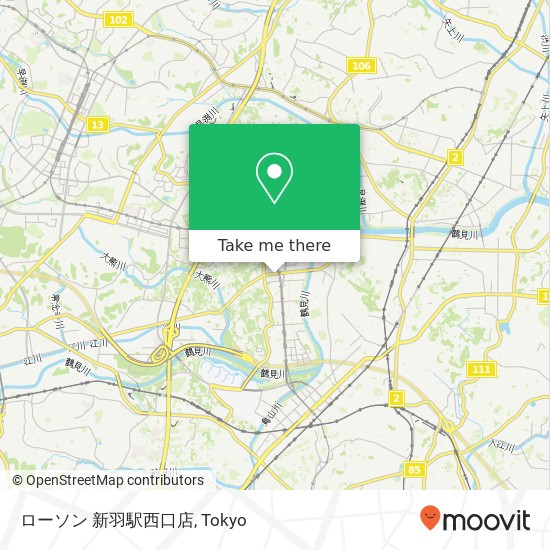 ローソン 新羽駅西口店 map