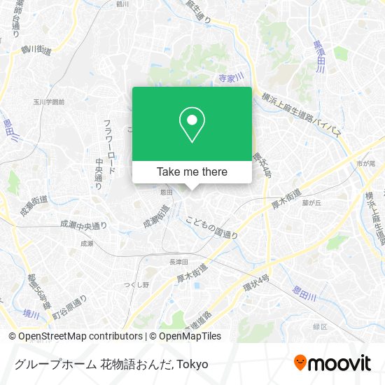 グループホーム 花物語おんだ map