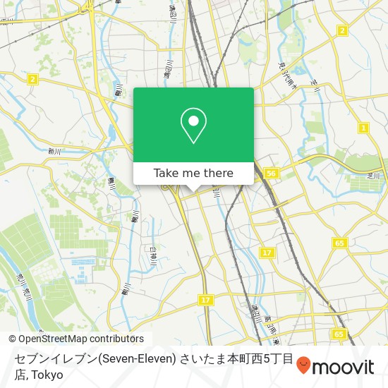 セブンイレブン(Seven-Eleven) さいたま本町西5丁目店 map