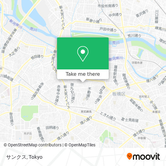 サンクス map