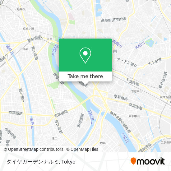 タイヤガーデンナルミ map