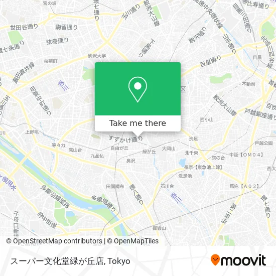 スーパー文化堂緑が丘店 map