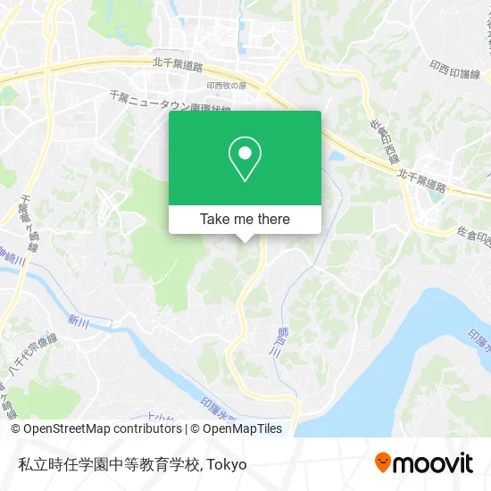 Private Tokito Gakuen Junior High School map