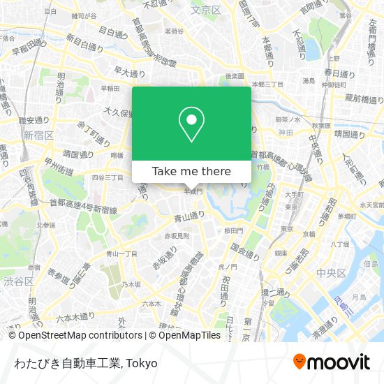 わたびき自動車工業 map