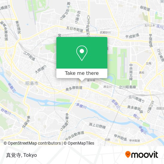 真覚寺 map