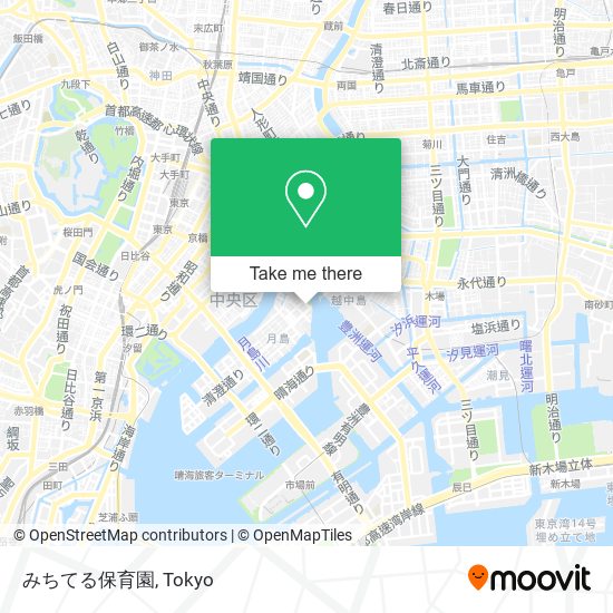 みちてる保育園 map