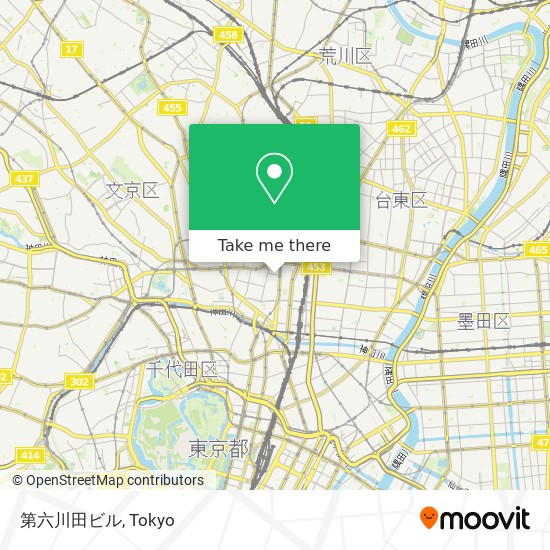 第六川田ビル map