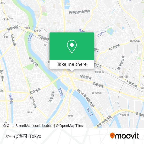 かっぱ寿司 map