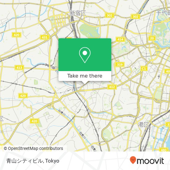 青山シティビル map