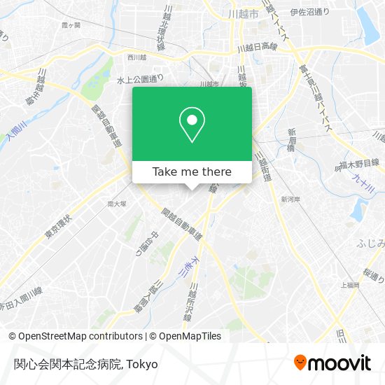 関心会関本記念病院 map