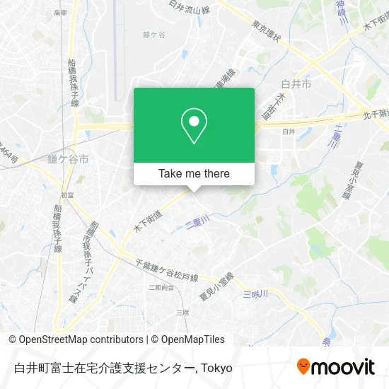 白井町富士在宅介護支援センター map