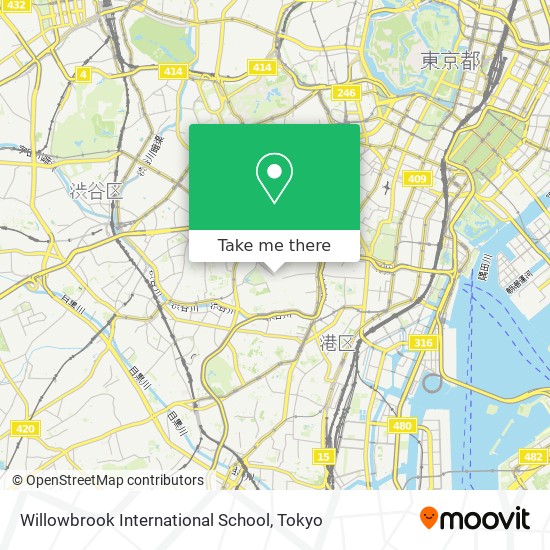 Willowbrook International School map