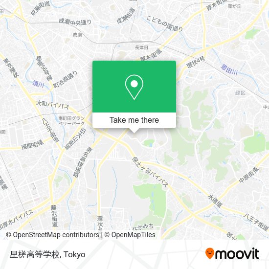 星槎高等学校 map