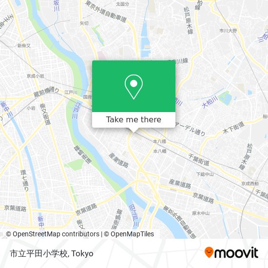 市立平田小学校 map