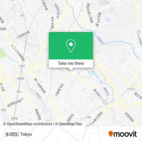 多聞院 map