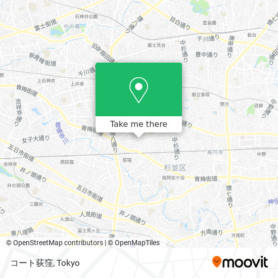 コート荻窪 map
