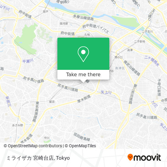 ミライザカ 宮崎台店 map