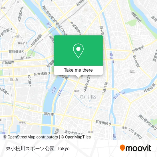 東小松川スポーツ公園 map