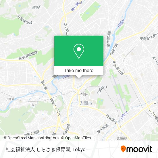 社会福祉法人 しらさぎ保育園 map