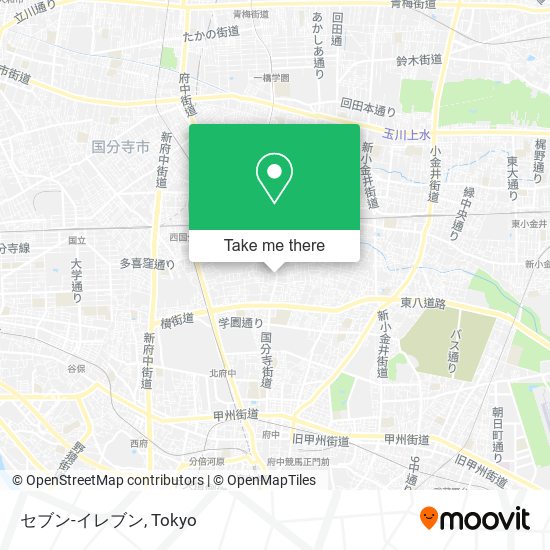 セブン-イレブン map