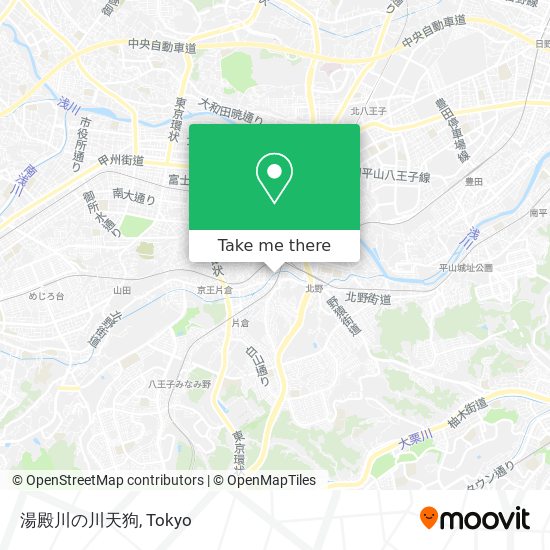 湯殿川の川天狗 map