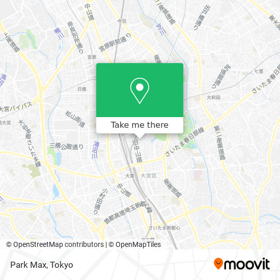 Park Max map