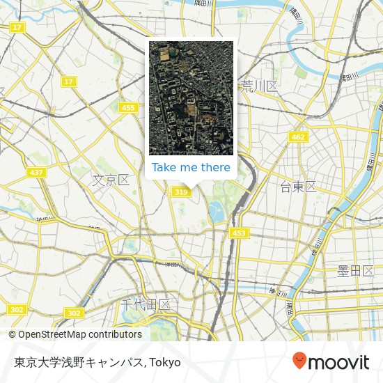 東京大学浅野キャンパス map