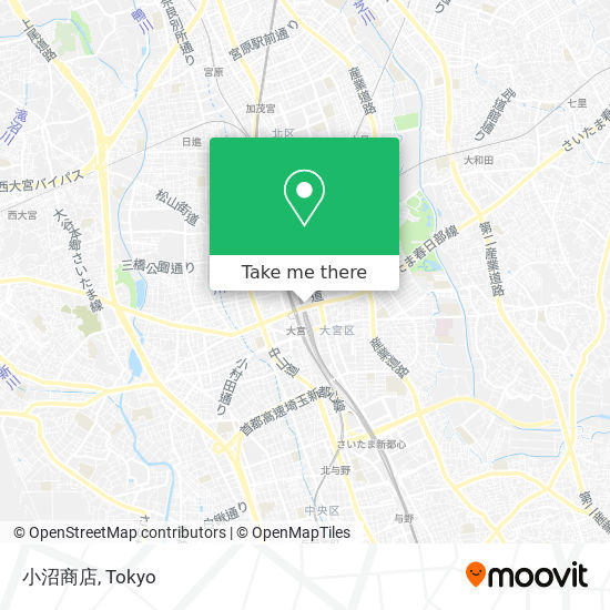 小沼商店 map