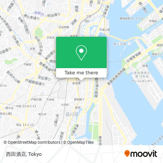 西田酒店 map