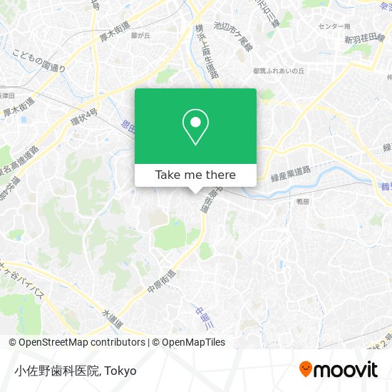 小佐野歯科医院 map