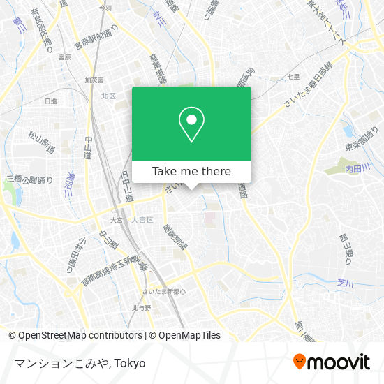 マンションこみや map