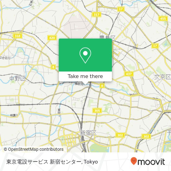 東京電設サービス 新宿センター map