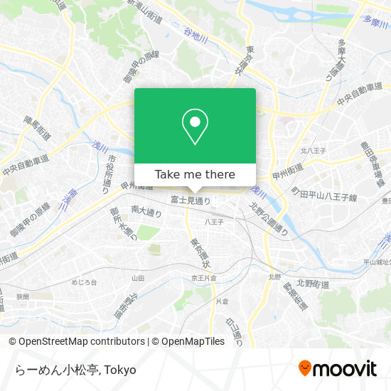 らーめん小松亭 map