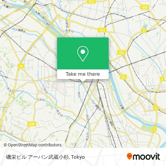 磯栄ビル アーバン武蔵小杉 map