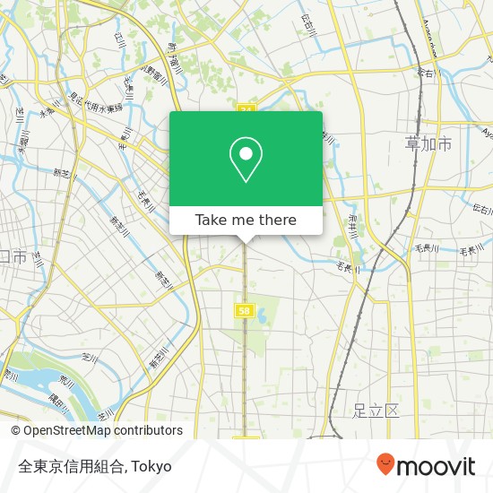 全東京信用組合 map