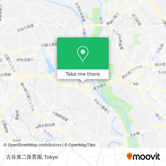 古谷第二保育園 map