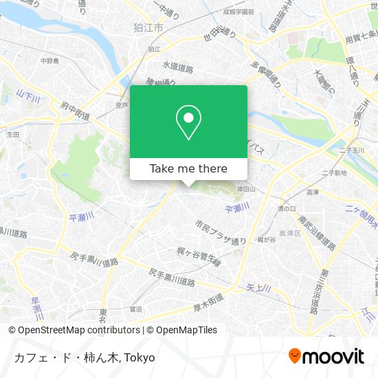 カフェ・ド・柿ん木 map