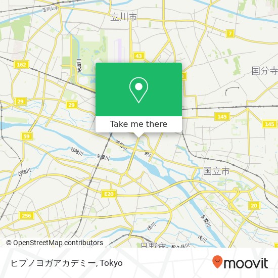 ヒプノヨガアカデミー map