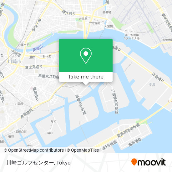 川崎ゴルフセンター map