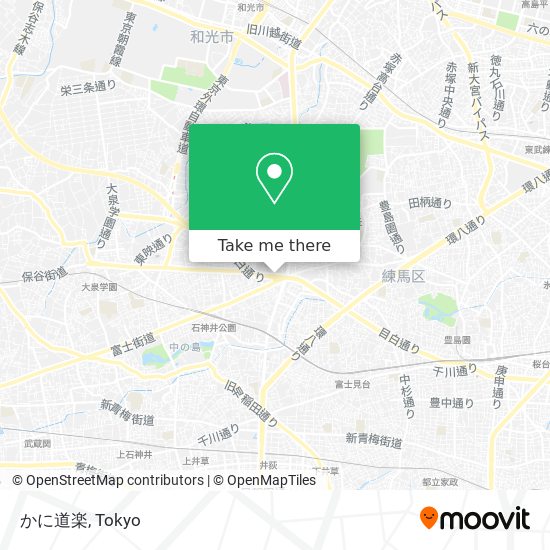 かに道楽 map