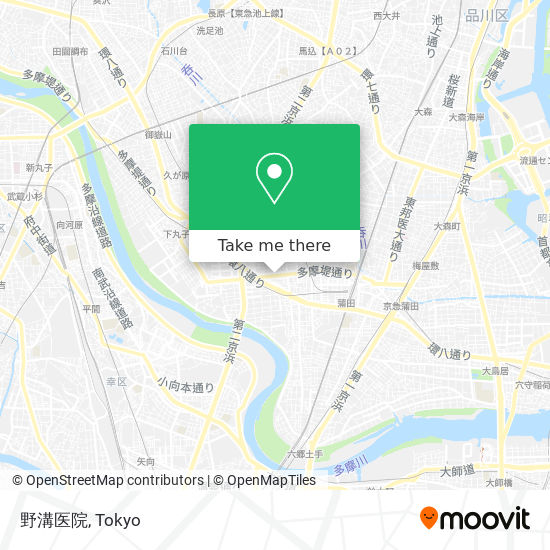 野溝医院 map