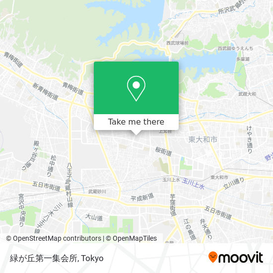 緑が丘第一集会所 map