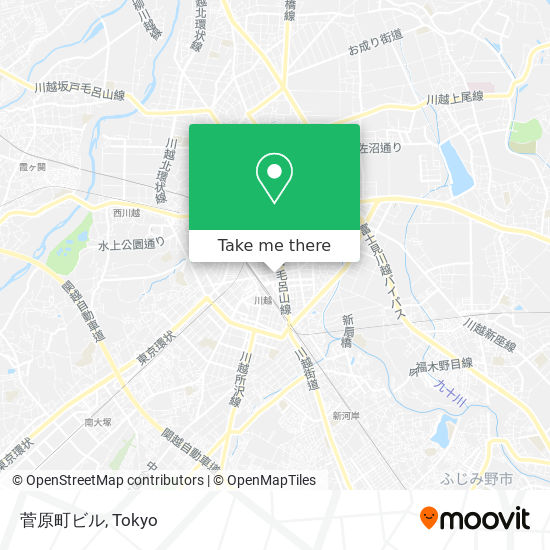 菅原町ビル map