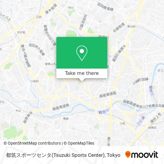 都筑スポーツセンタ(Tsuzuki Sports Center) map