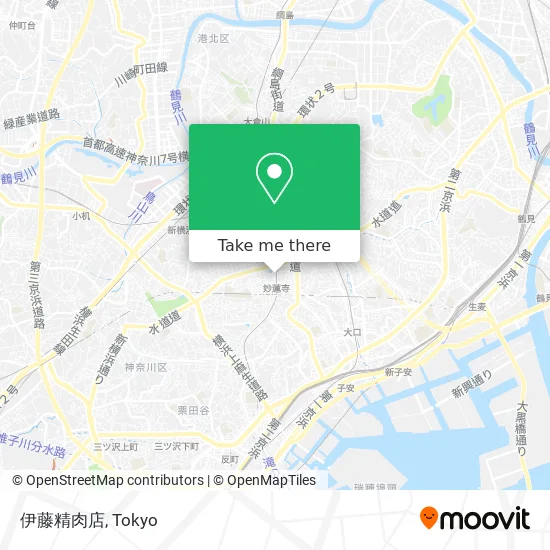 伊藤精肉店 map